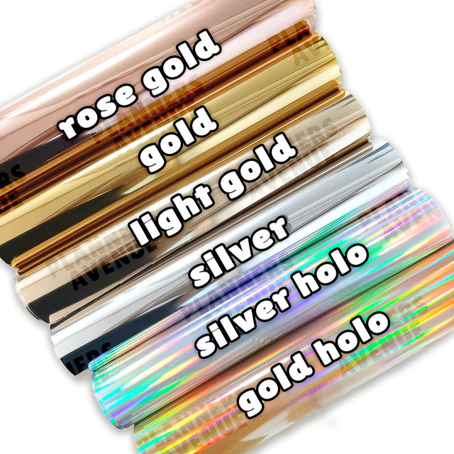 Foiled Planner Sticker Colour Choice